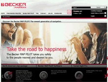 Tablet Screenshot of beckermappilot.com